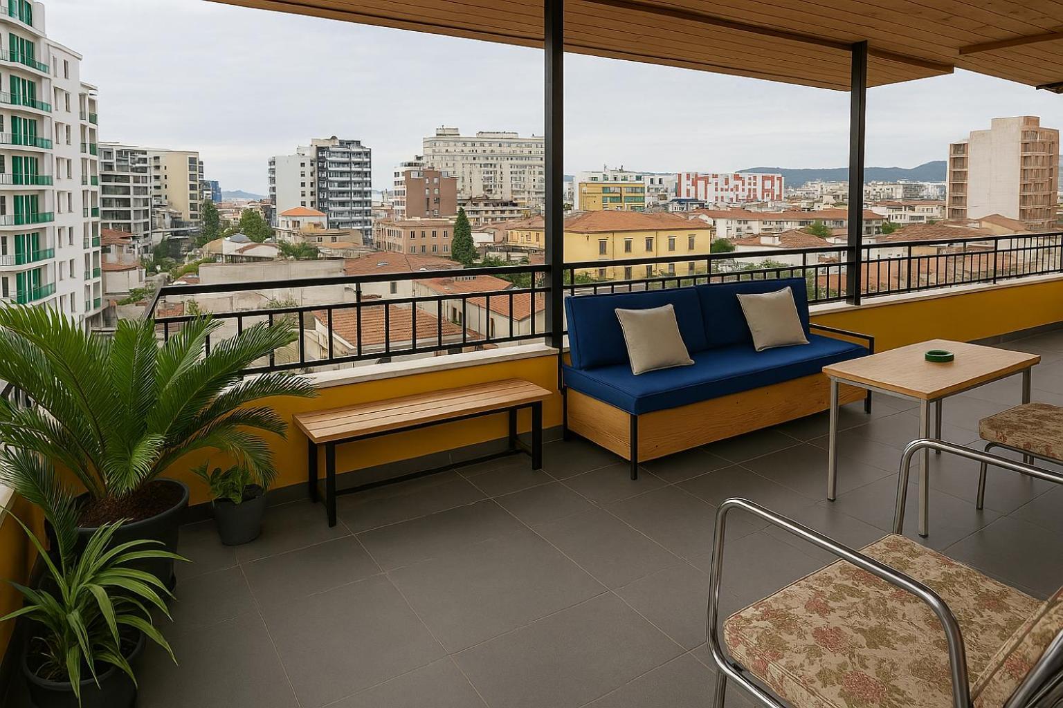 Cozy Big Apartment With Balcony Tirana Zewnętrze zdjęcie
